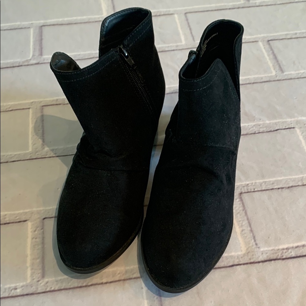 Lane Bryant Black Ankle Boots